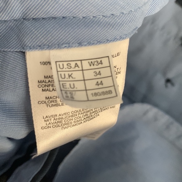 Brooks Brothers Light Weight Advantage‎ Chino Shorts Navy size W34 casual - Picture 4 of 12